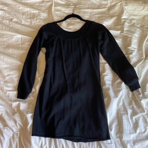 Plain black sweater dress. Brand: Socialite Size: XS